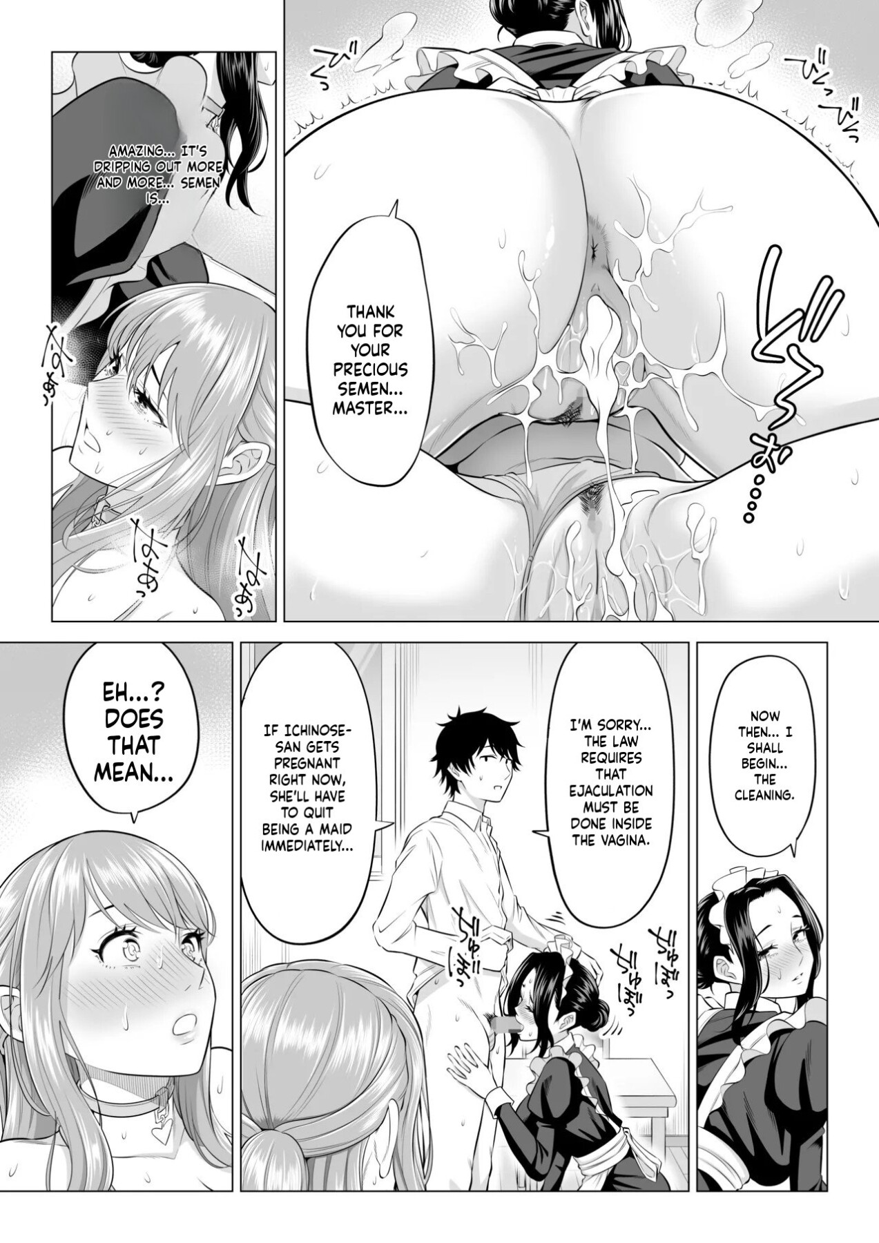 Hentai Manga Comic-In a World Where Men Are Scarce, Sperm Is a Precious Resource 3-Read-26